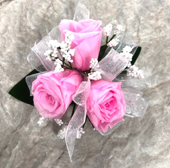 Preserved Spray Roses Corsage