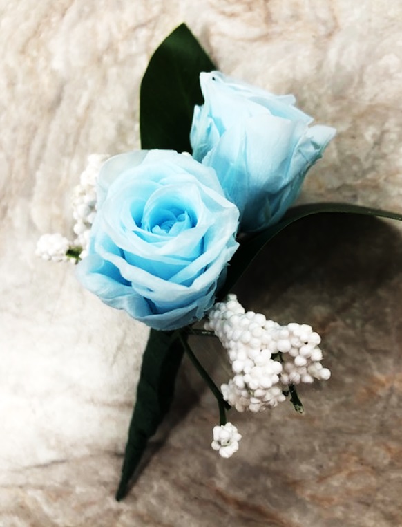 Preserved Spray Roses Boutonniere Flower Bouquet