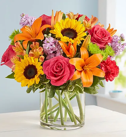 Warm Thoughts Flower Bouquet
