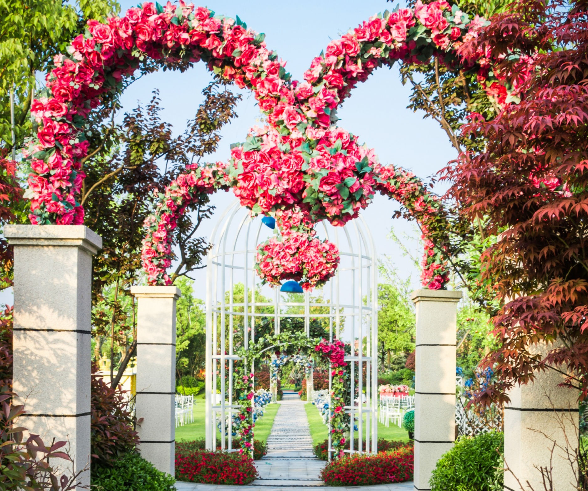 Entrance Flowers