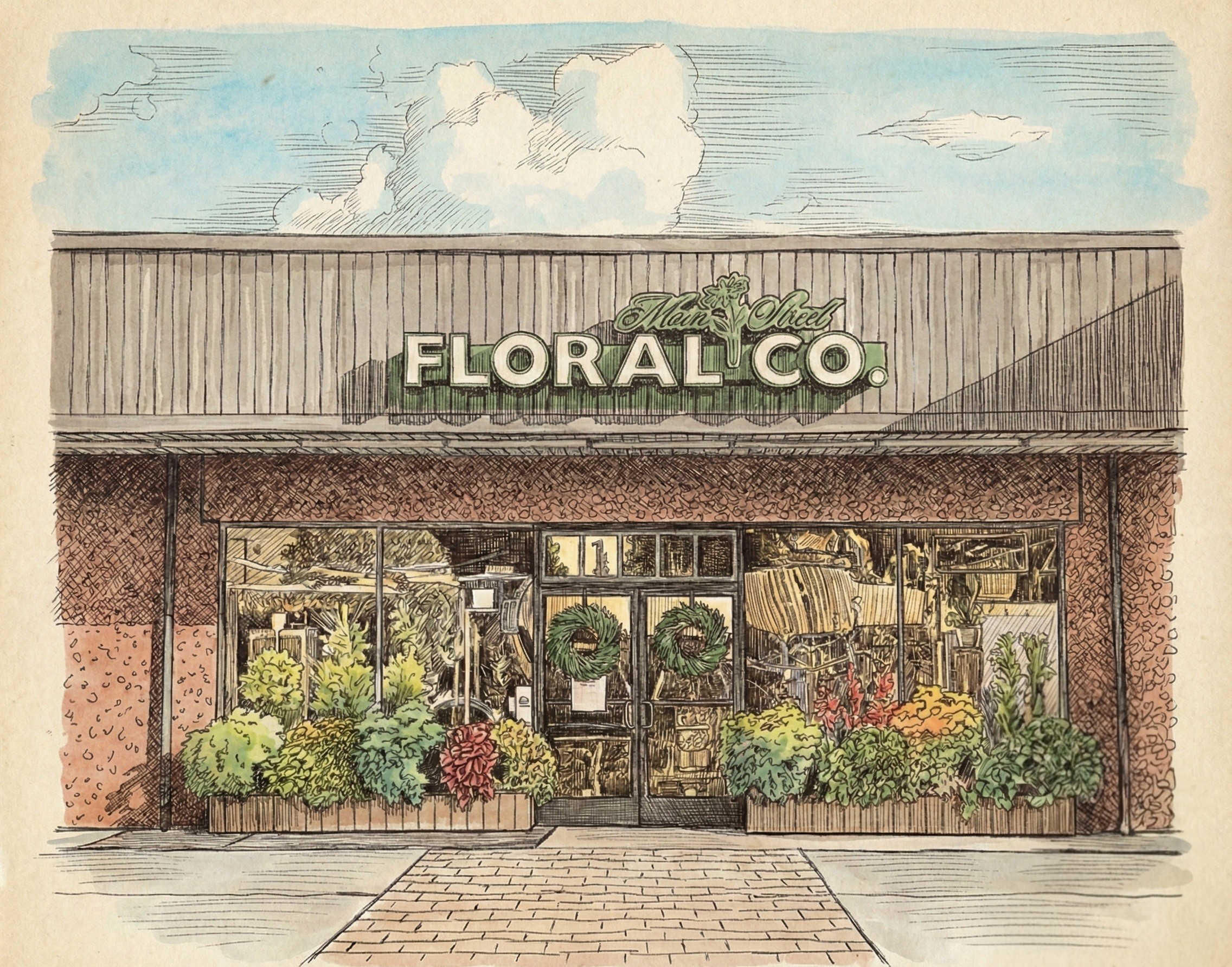 Main Street Floral Company Storefront